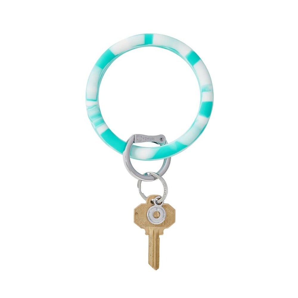 Oventure Silicone Big O® Key Ring - In The Pool Marble NWT
